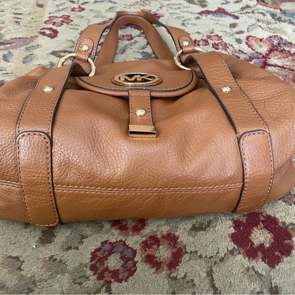 Michael Kors Brown Gen. Leather Shoulder Bag in excellent condition, never used! - Picture 5 of 13